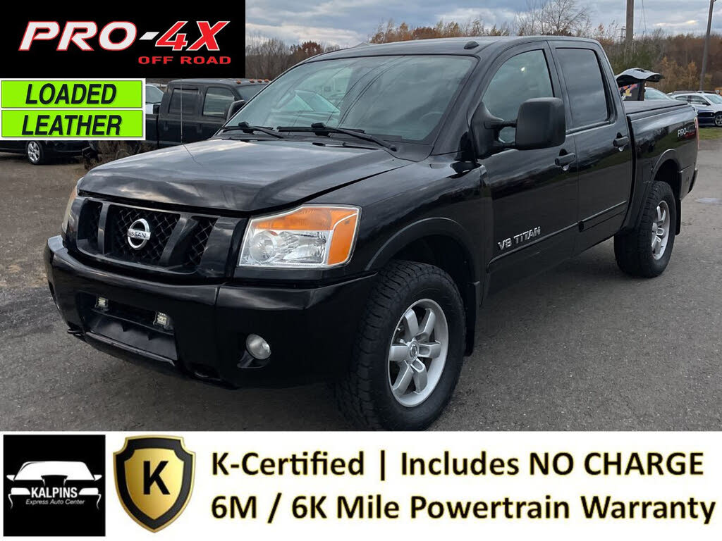 2012 Nissan Titan PRO-4X Crew Cab 4WD