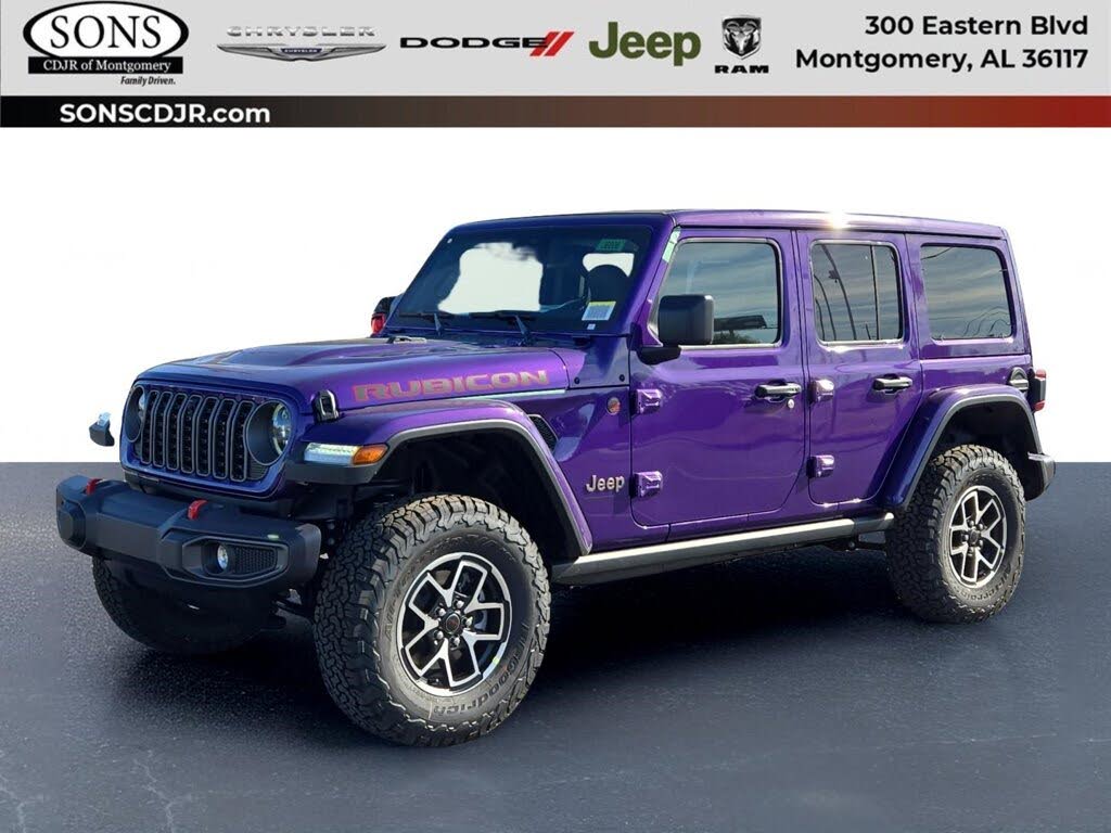2026 Jeep Wrangler Rubicon 4-Door 4WD