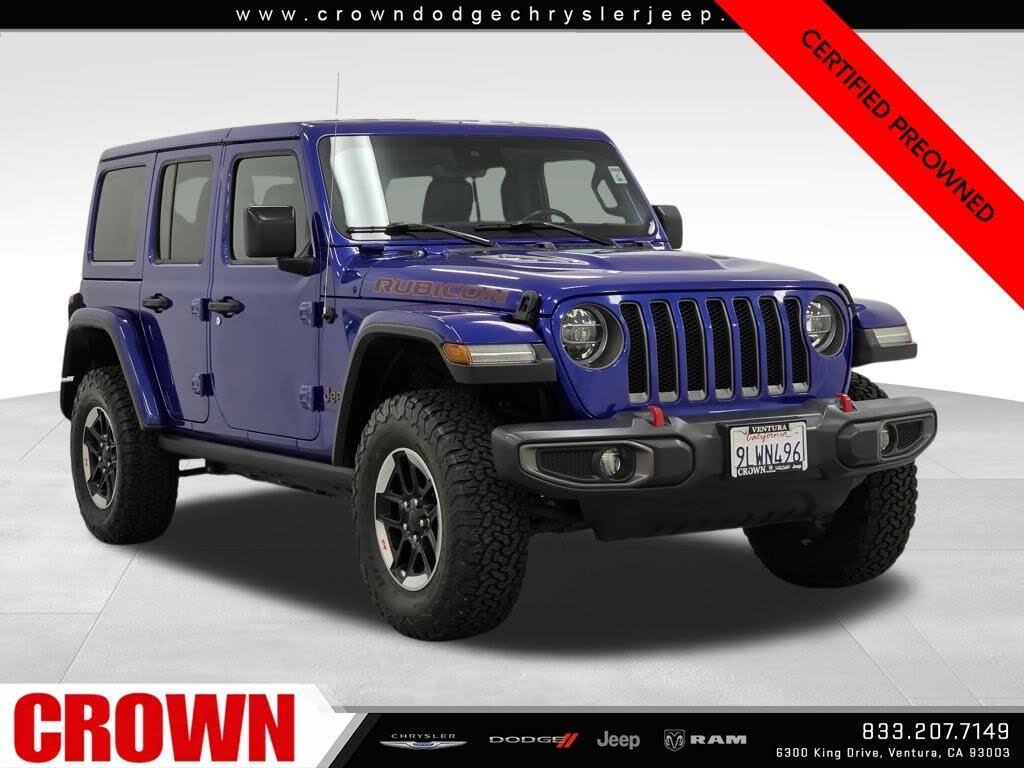 2019 Jeep Wrangler Unlimited Rubicon 4WD