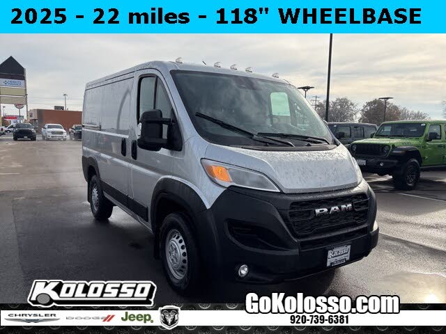 2025 RAM ProMaster 1500 Tradesman 118 Low Roof Cargo Van FWD