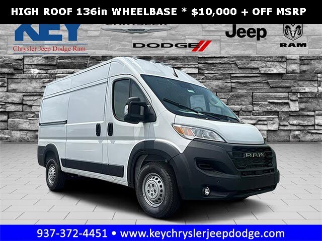 2025 RAM ProMaster 1500 Tradesman 136 High Roof Cargo Van FWD