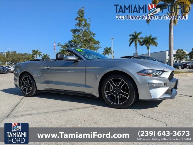 2021 Ford Mustang EcoBoost Premium Convertible RWD