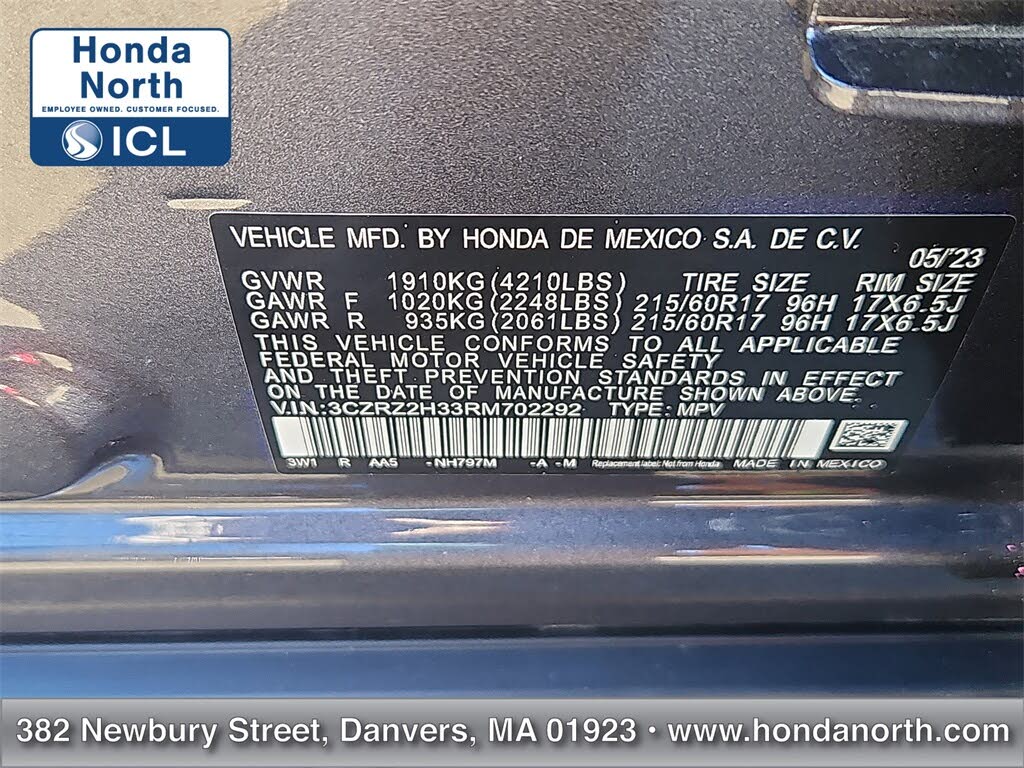 2024 Honda HR-V LX AWD