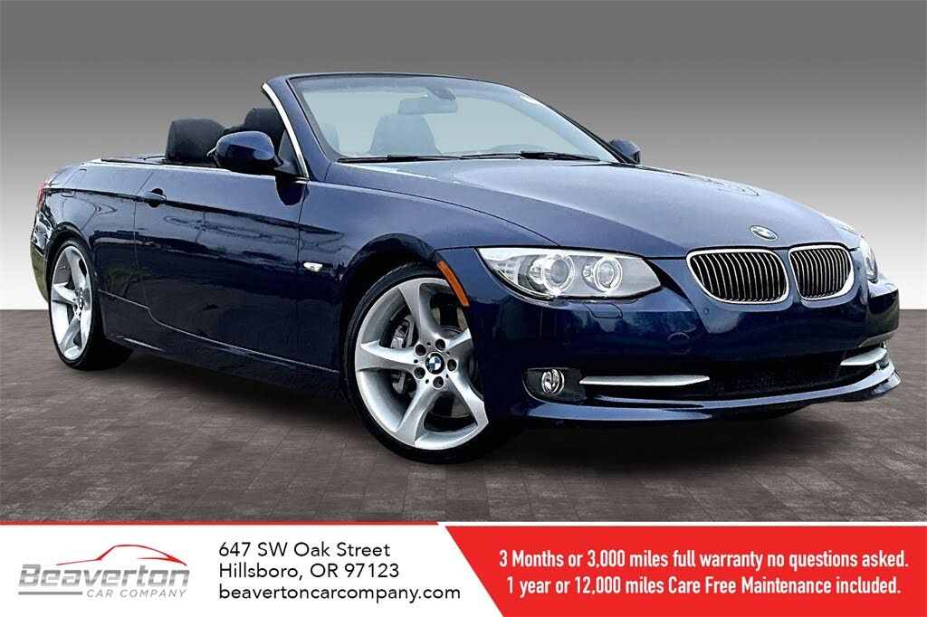 2011 BMW 3 Series 335i Convertible RWD