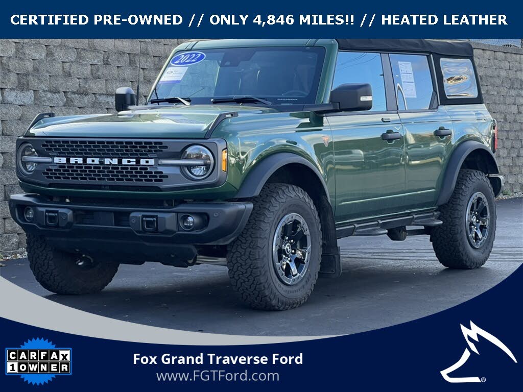 2022 Ford Bronco Badlands Advanced 4-Door 4WD