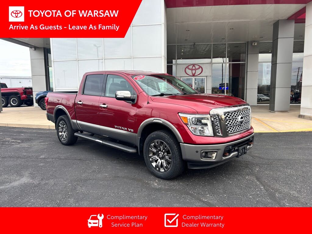 2018 Nissan Titan Platinum Reserve Crew Cab 4WD