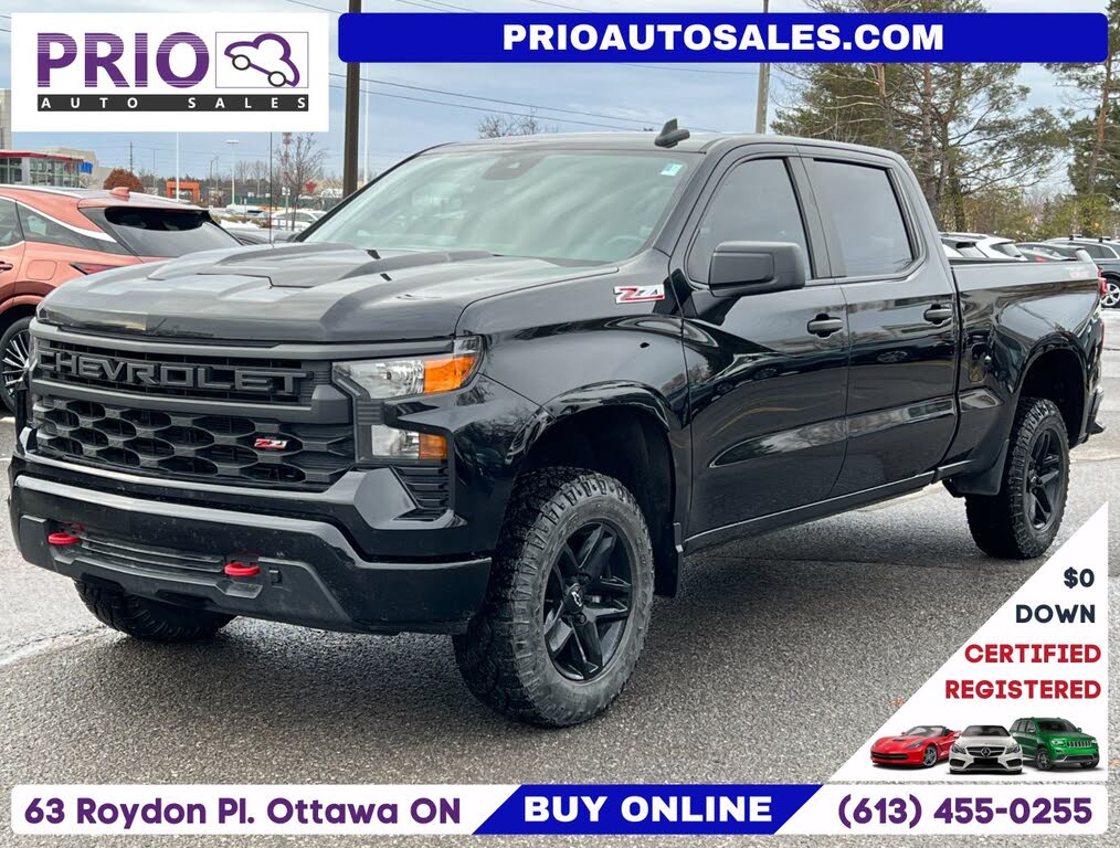 Chevrolet Silverado 1500 Custom Trail Boss Crew Cab 4WD 2022