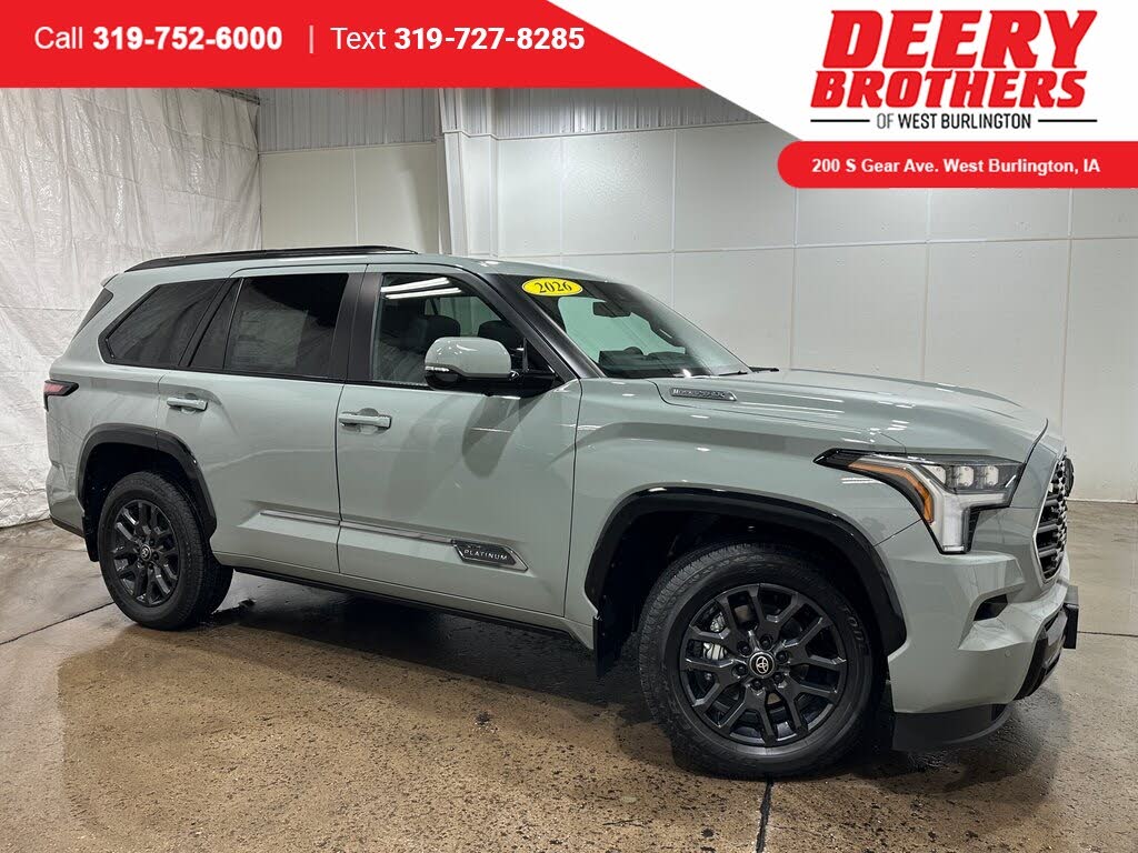 2026 Toyota Sequoia Platinum 4WD