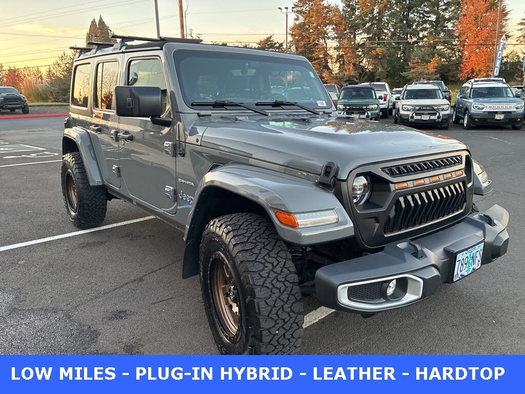2021 Jeep Wrangler 4xe Sahara 4WD