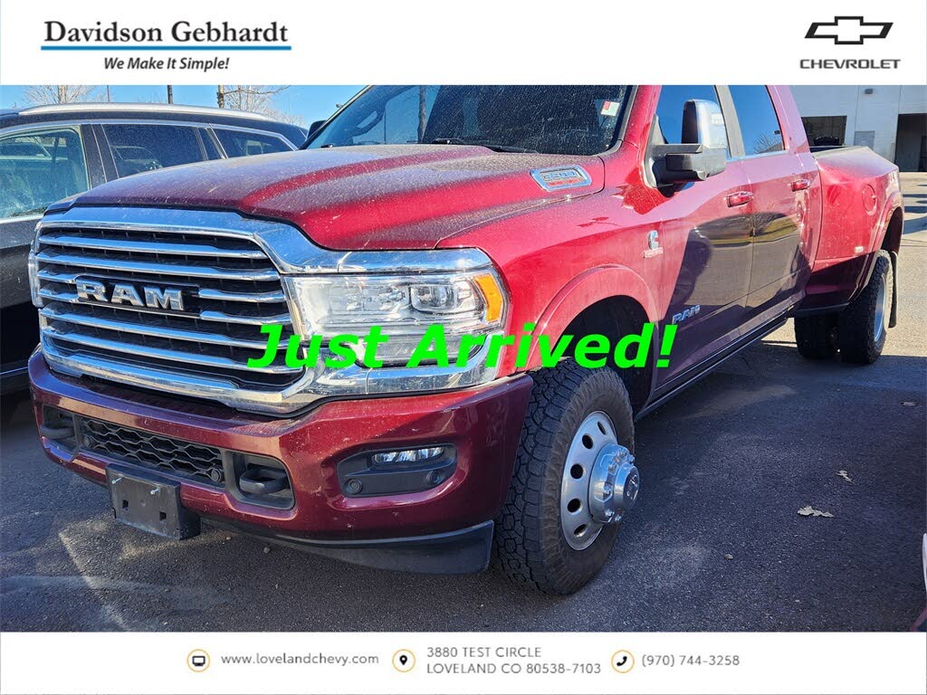 2023 RAM 3500 Limited Longhorn Mega Cab DRW 4WD