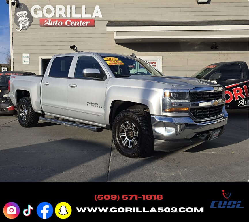 2016 Chevrolet Silverado 1500 LT Crew Cab 4WD