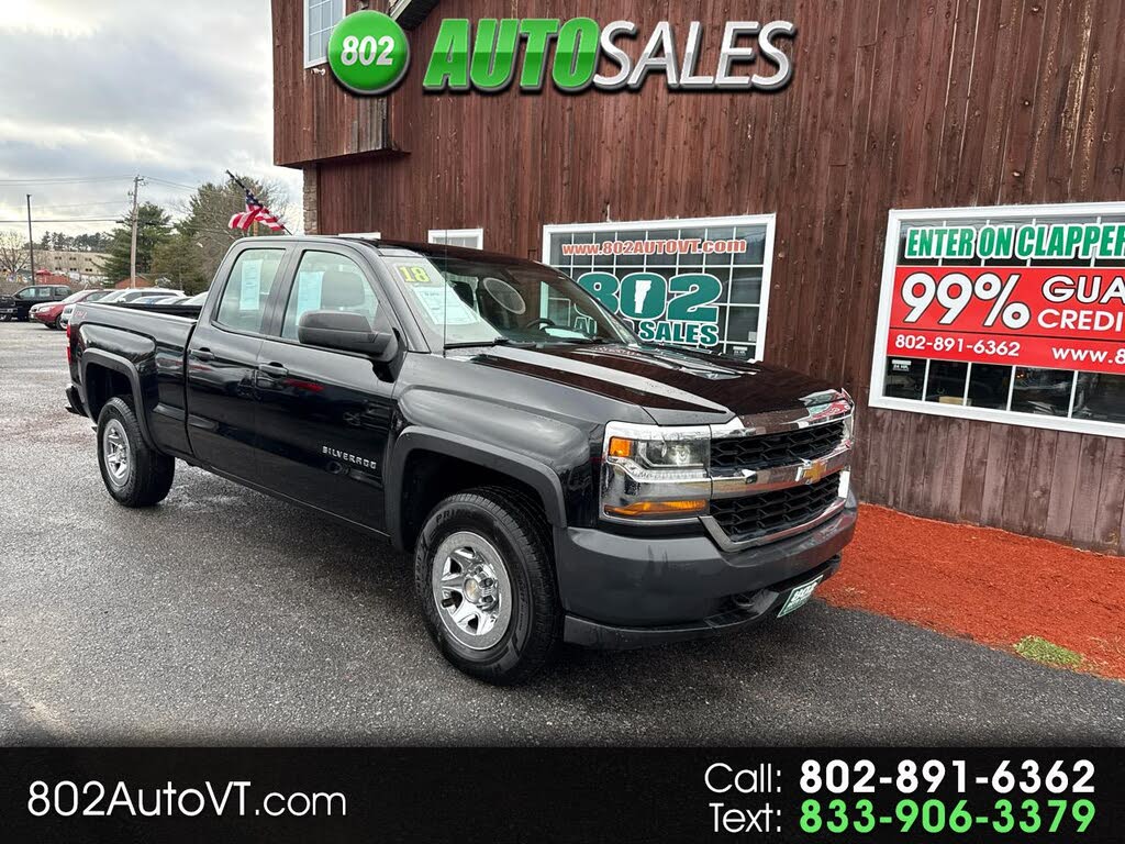 2018 Chevrolet Silverado 1500 Work Truck Double Cab 4WD