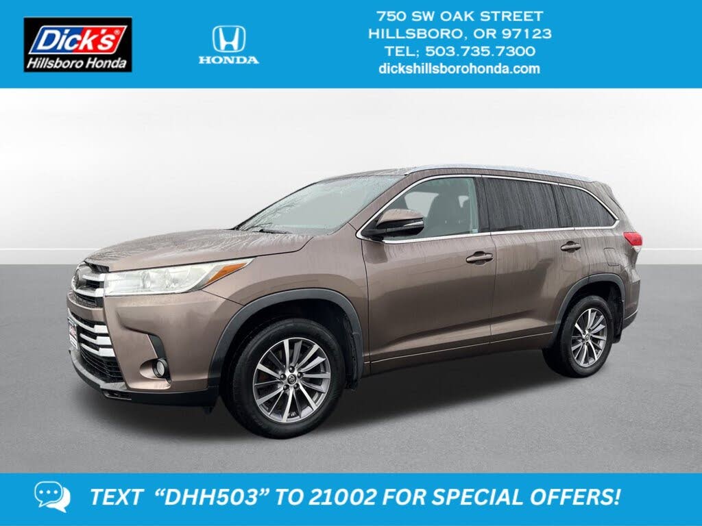 2018 Toyota Highlander XLE AWD