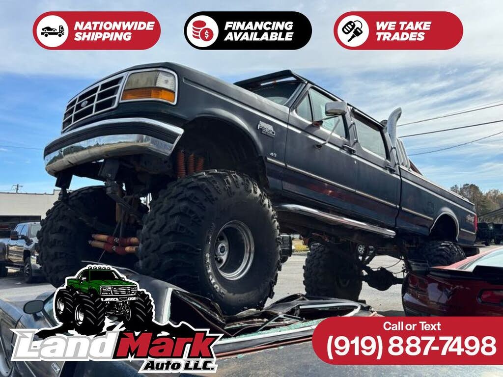 1995 Ford F-350 4 Dr XLT 4WD Crew Cab LB