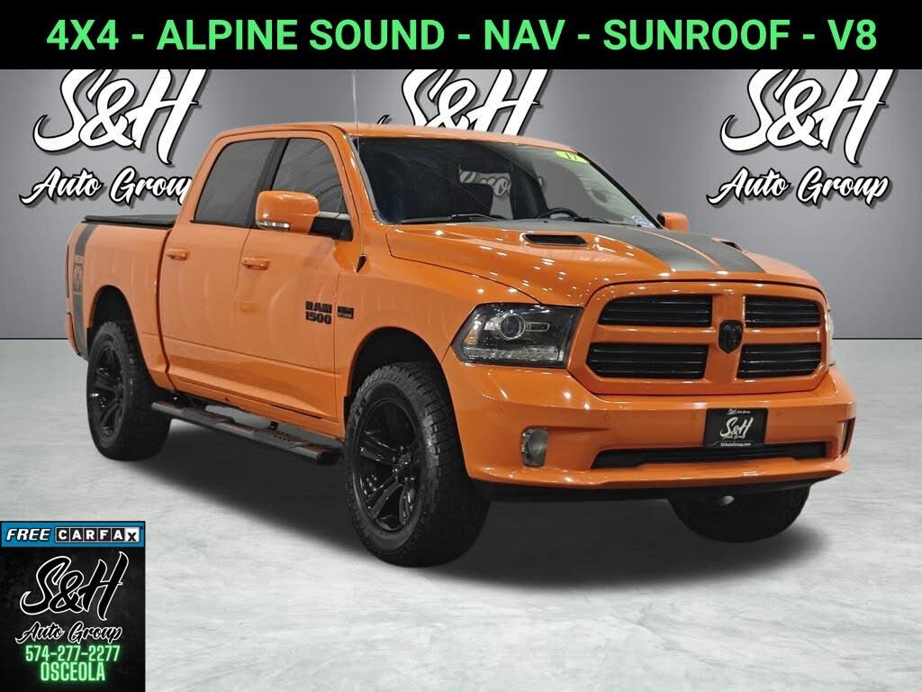 2017 RAM 1500 Sport Crew Cab 4WD