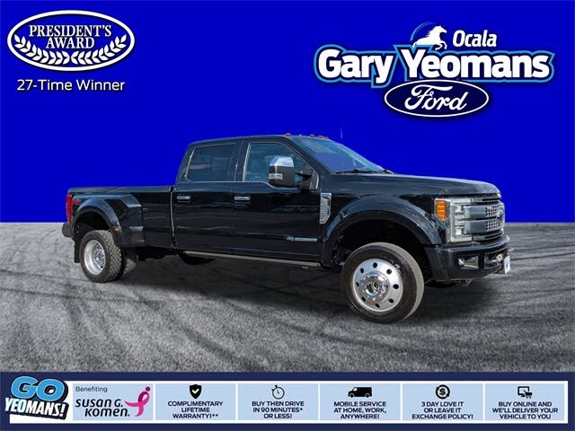 2018 Ford F-450 Super Duty Platinum Crew Cab LB DRW 4WD