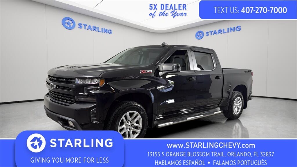 2021 Chevrolet Silverado 1500 RST Crew Cab 4WD