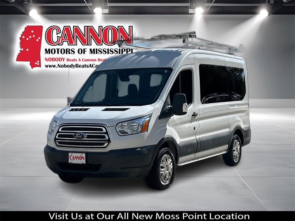 2018 Ford Transit Passenger 150 XLT Medium Roof RWD with Sliding Passenger-Side Door