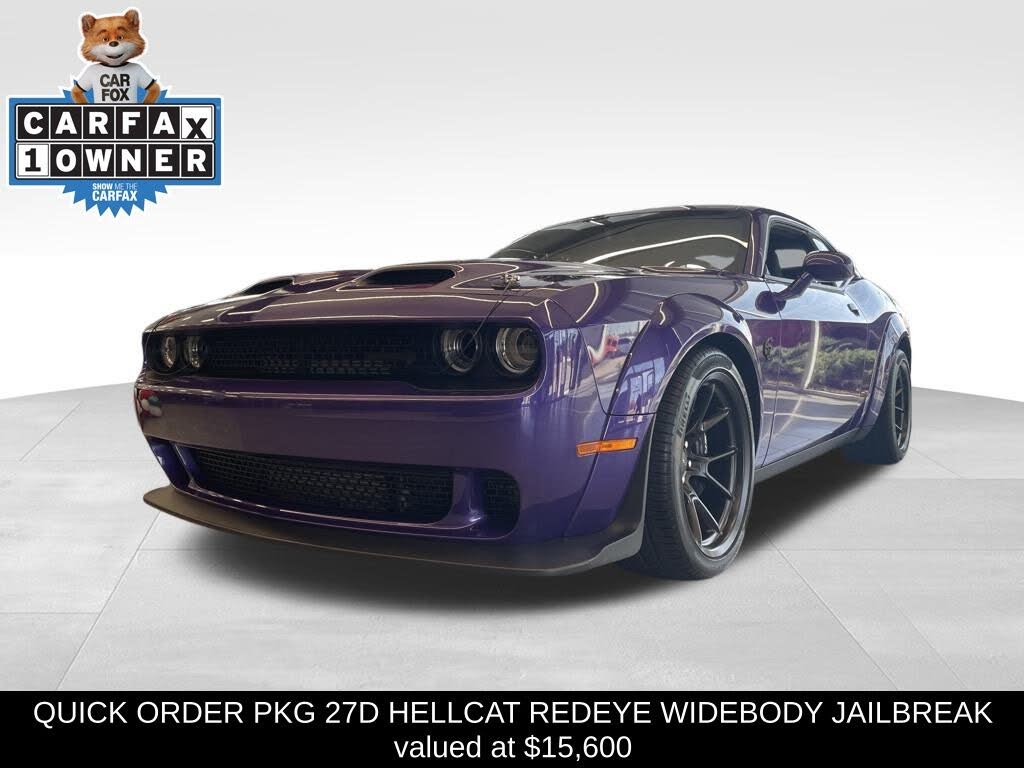 2023 Dodge Challenger SRT Hellcat Redeye Widebody Jailbreak RWD