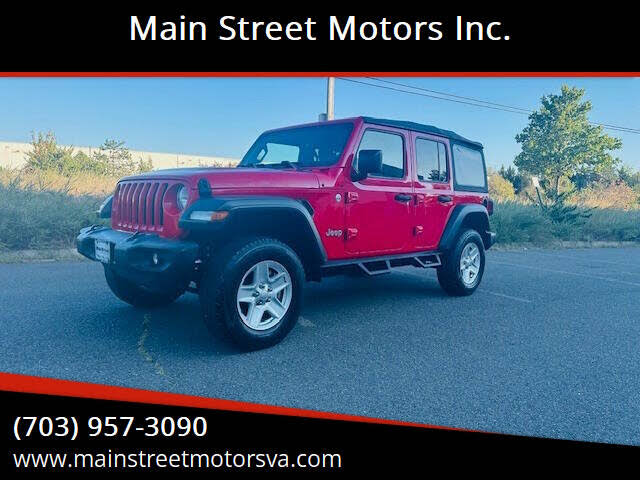 2018 Jeep Wrangler Unlimited Sport S 4WD