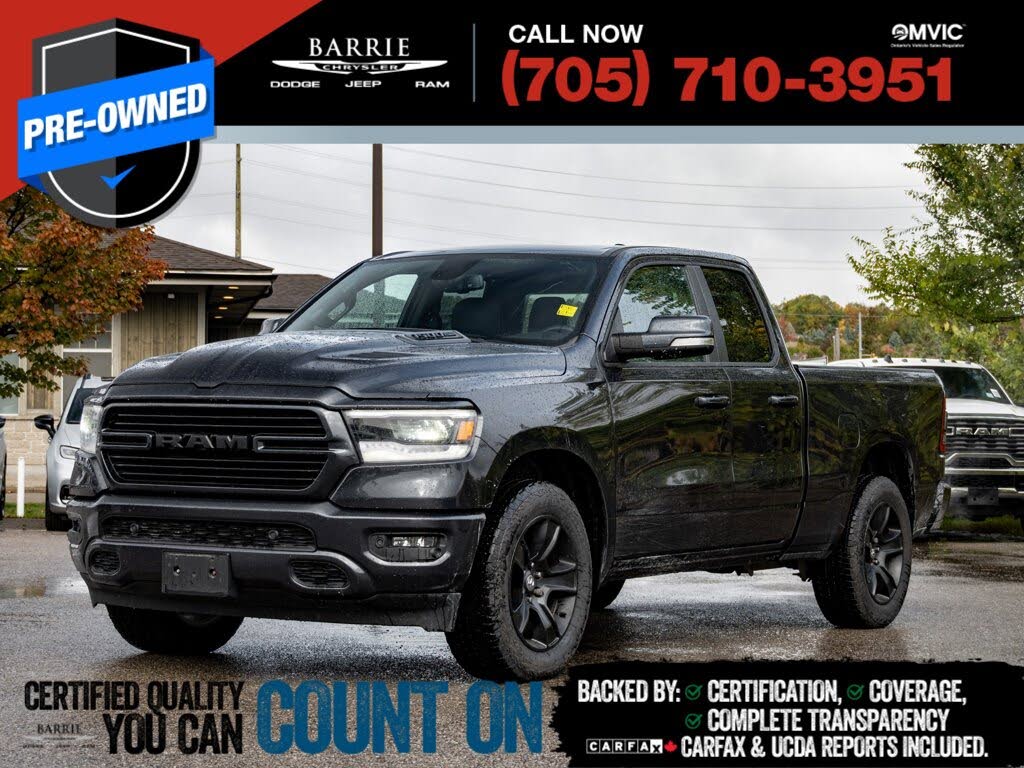 2019 RAM 1500 Sport Quad Cab 4WD