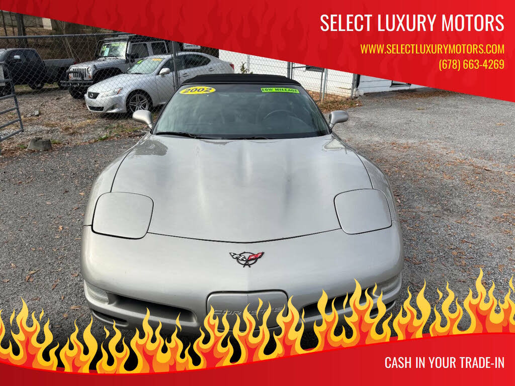 2002 Chevrolet Corvette Convertible RWD