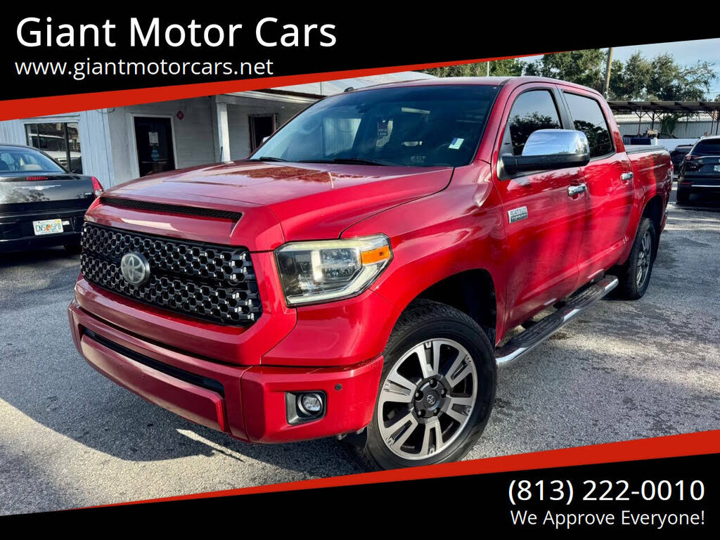 2018 Toyota Tundra Platinum CrewMax 5.7L 4WD