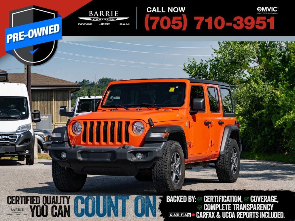 2019 Jeep Wrangler Unlimited Sport 4WD