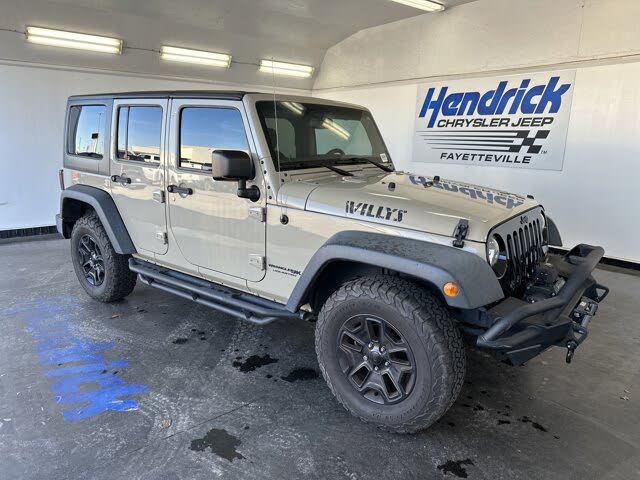2018 Jeep Wrangler JK Unlimited Willys Wheeler W 4WD