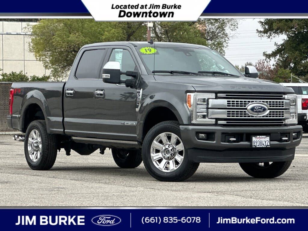 2019 Ford F-350 Super Duty Platinum Crew Cab 4WD