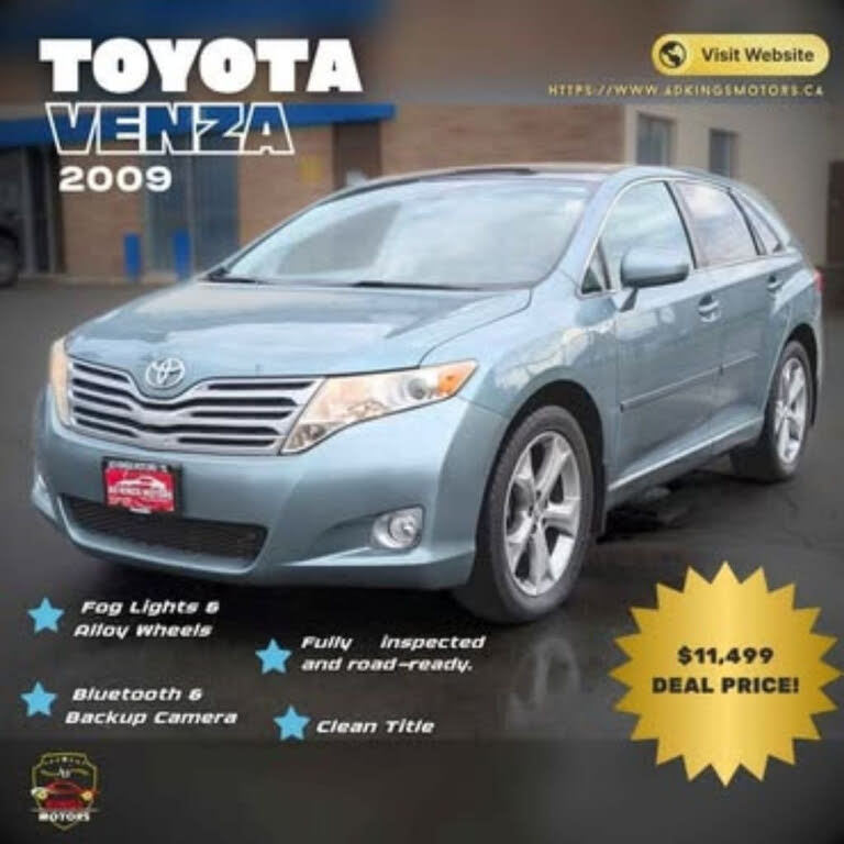 2009 Toyota Venza V6 AWD