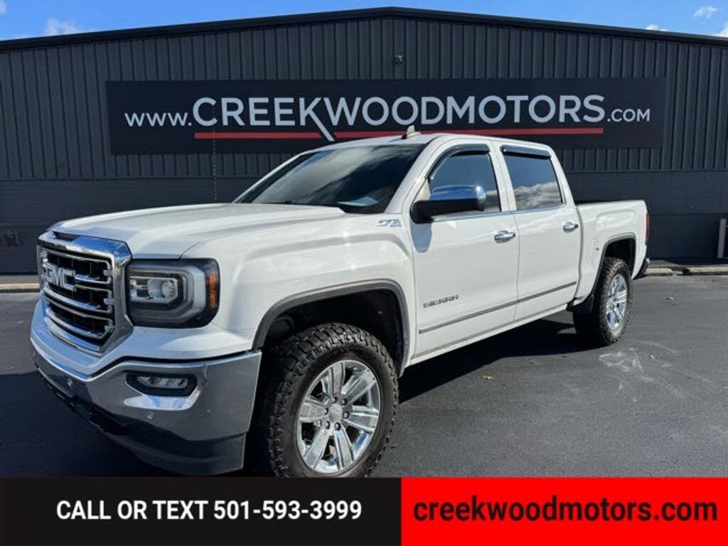 2018 GMC Sierra 1500 SLT Crew Cab 4WD