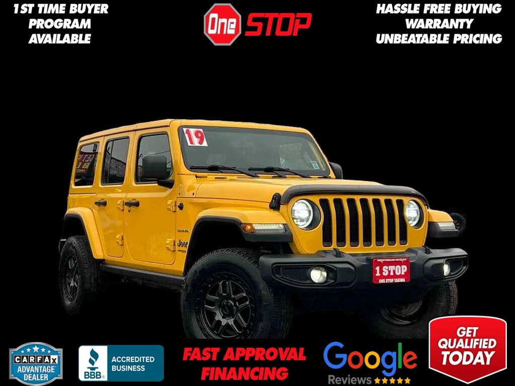 2019 Jeep Wrangler Unlimited Sahara 4WD