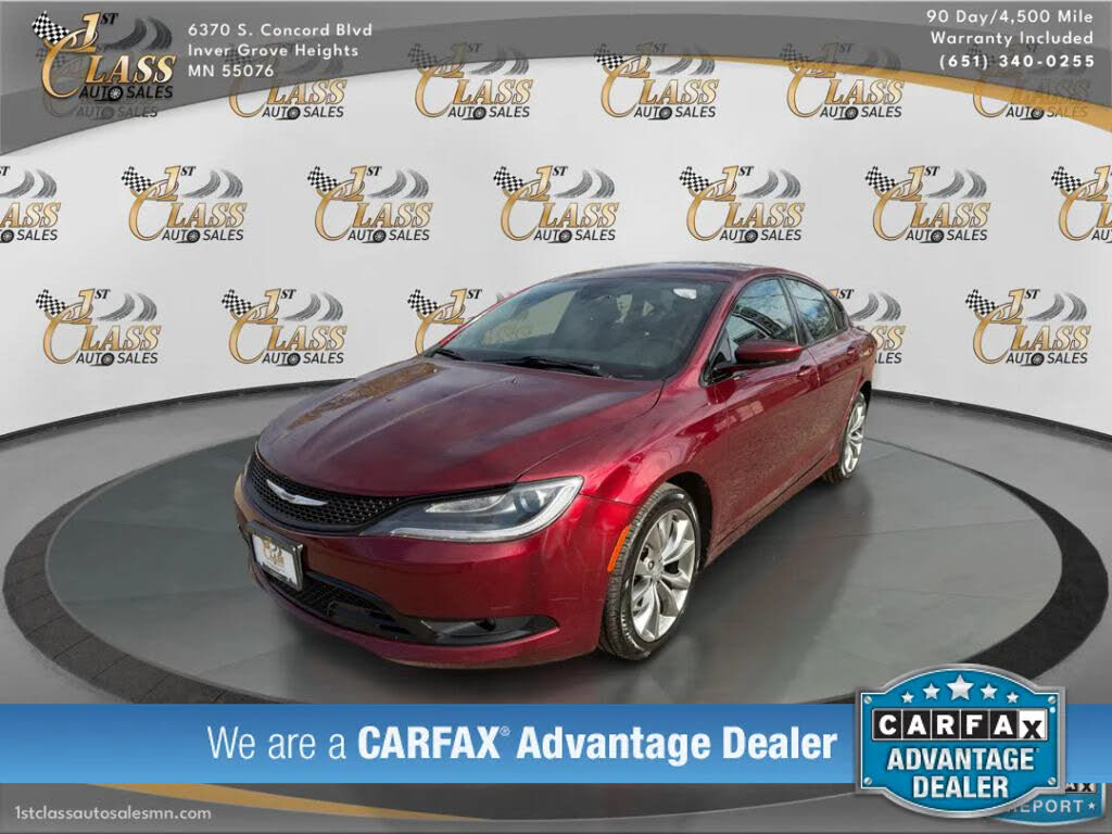 2015 Chrysler 200 S Sedan FWD