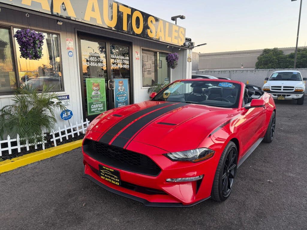 2019 Ford Mustang EcoBoost Premium Convertible RWD