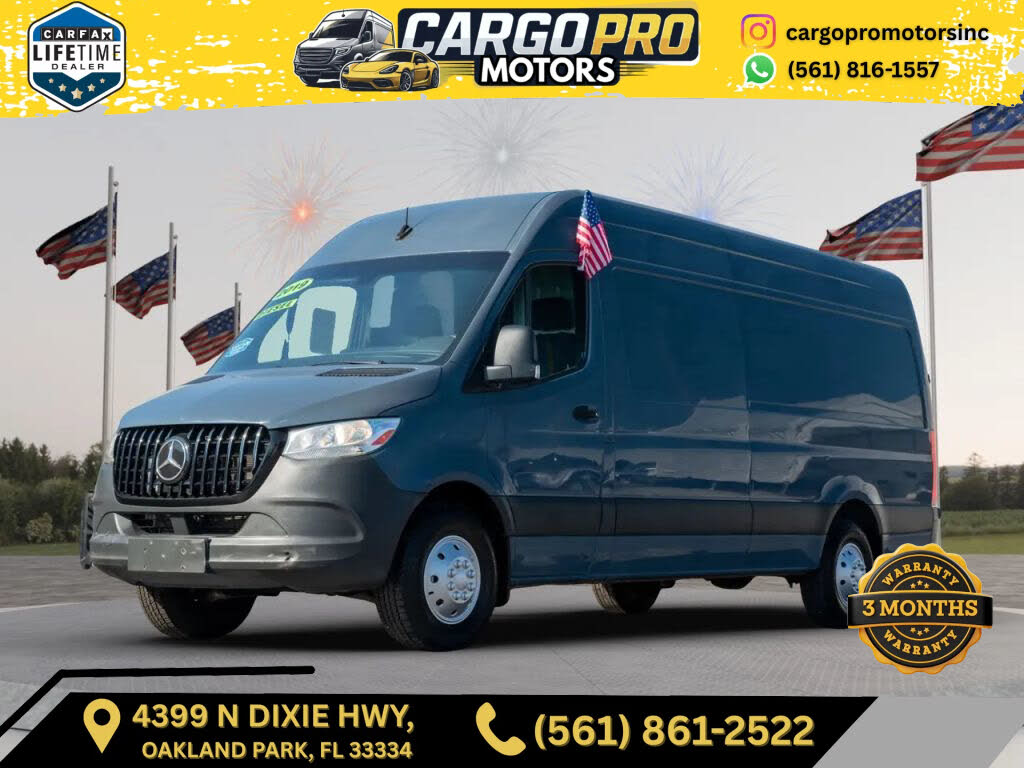 2019 Mercedes-Benz Sprinter 3500 170 V6 High Roof Crew Van RWD