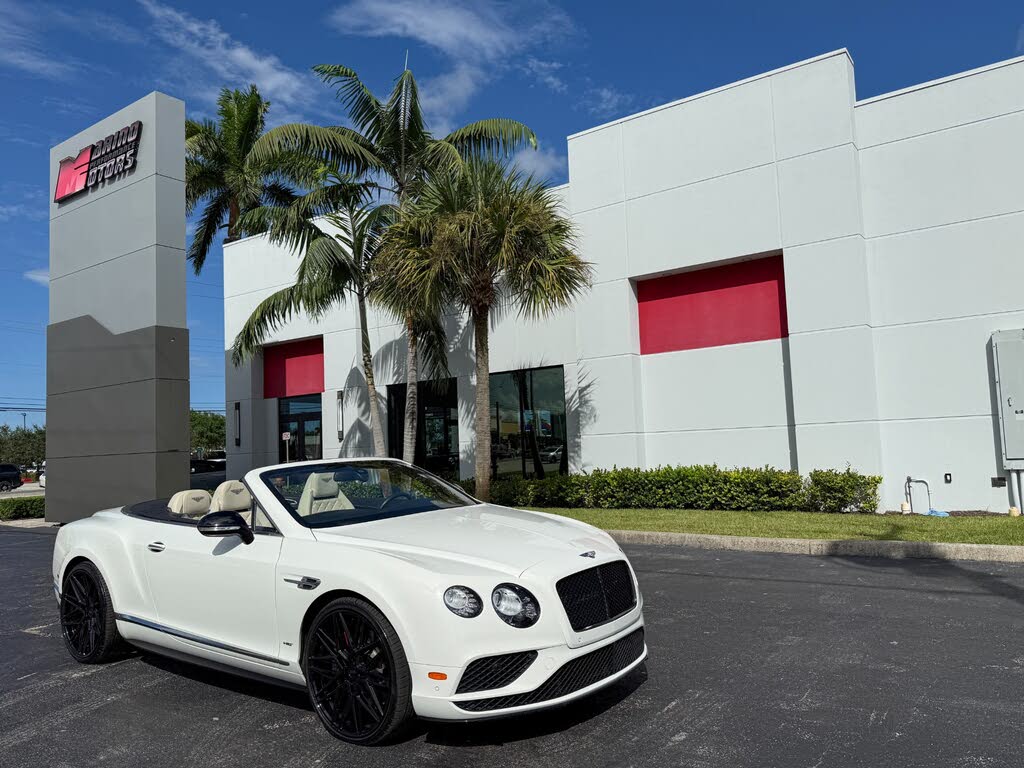 2016 Bentley Continental GTC V8 S AWD