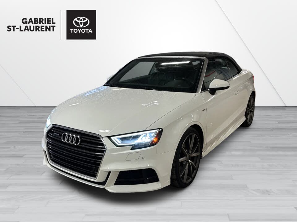 Audi A3 2.0T quattro Technik Cabriolet AWD 2018