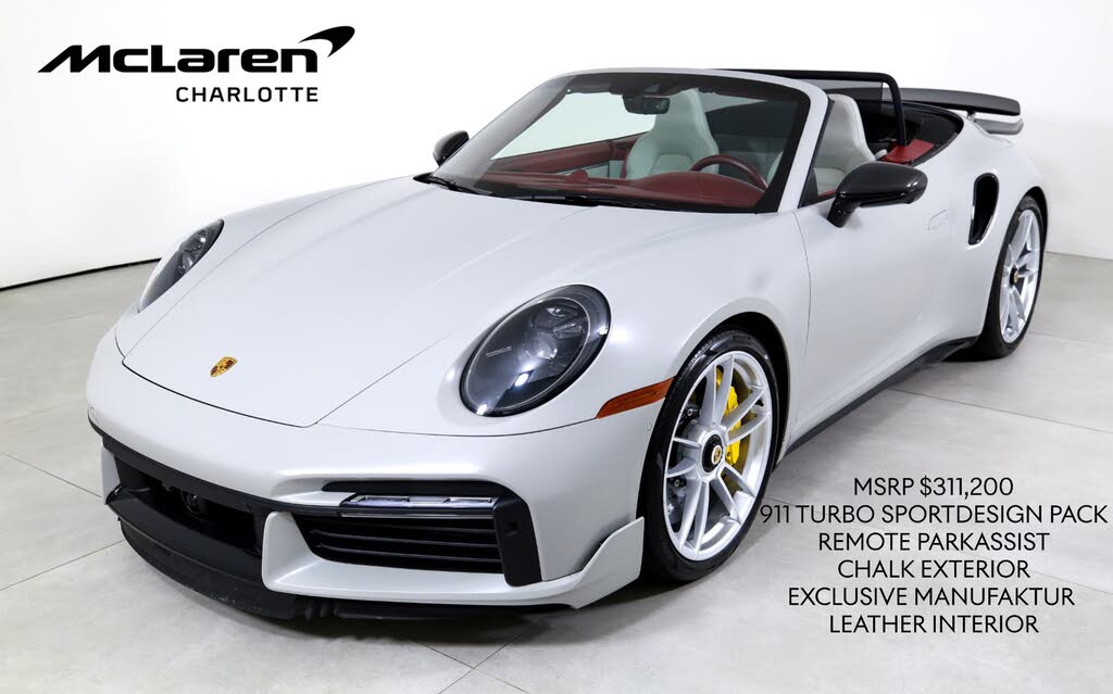 2022 Porsche 911 Turbo S Cabriolet AWD