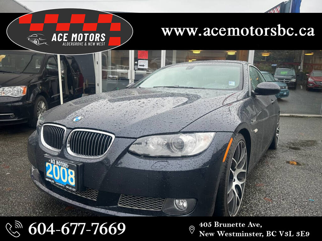 2008 BMW 3 Series 335i Convertible RWD
