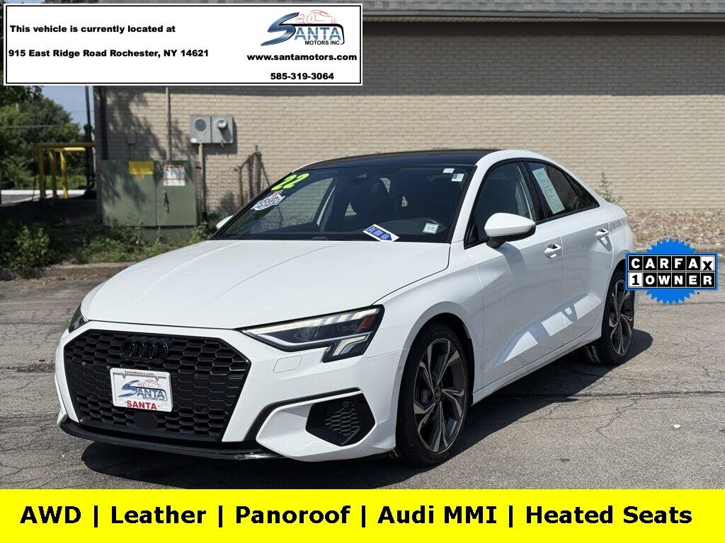 2022 Audi A3 40 TFSI Premium Plus FWD