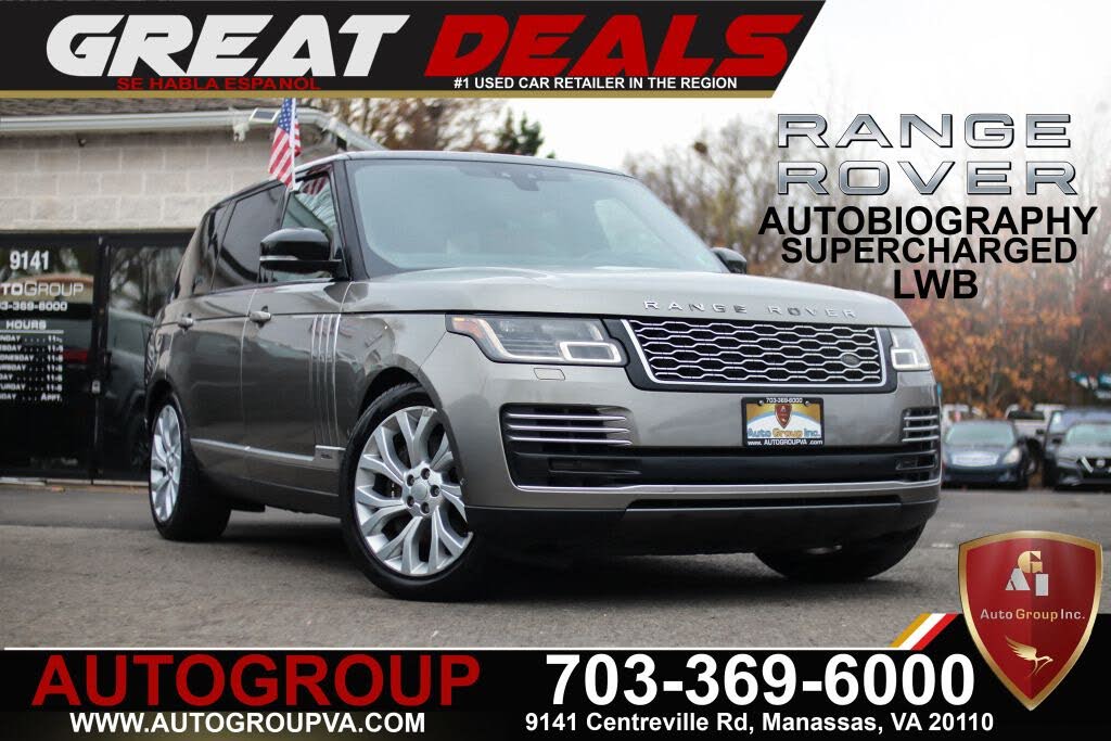 2018 Land Rover Range Rover V8 Autobiography LWB 4WD