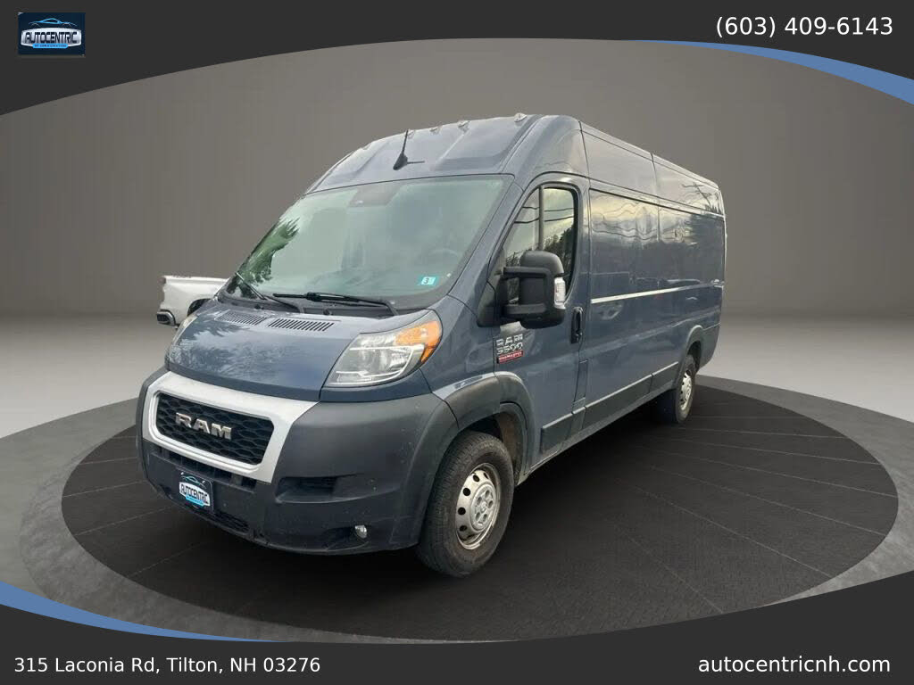 2022 RAM ProMaster 3500 159 High Roof Extended Cargo Van FWD