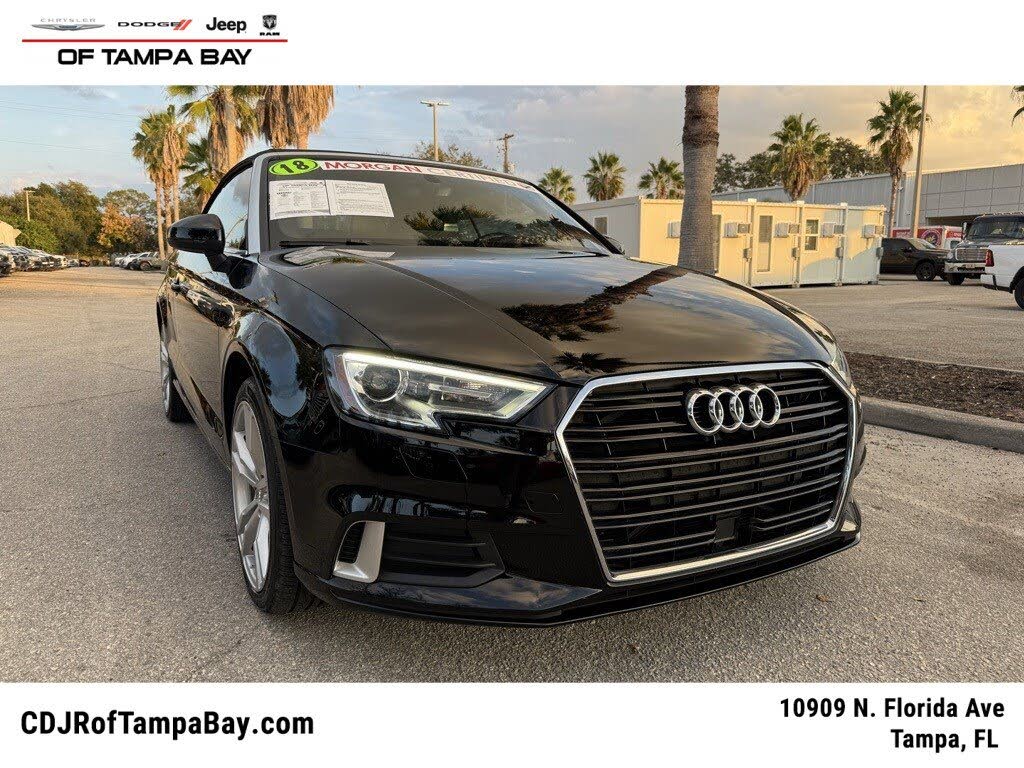 2018 Audi A3 2.0T Premium Cabriolet FWD