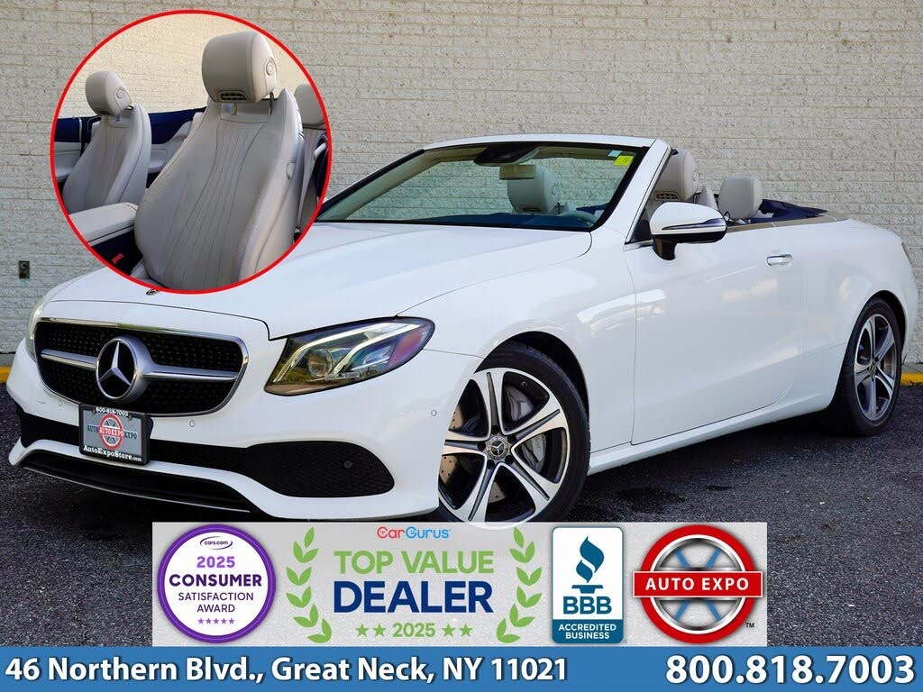 2018 Mercedes-Benz E-Class E 400 Cabriolet RWD