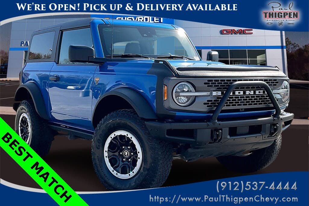 2022 Ford Bronco Badlands Advanced 2-Door 4WD