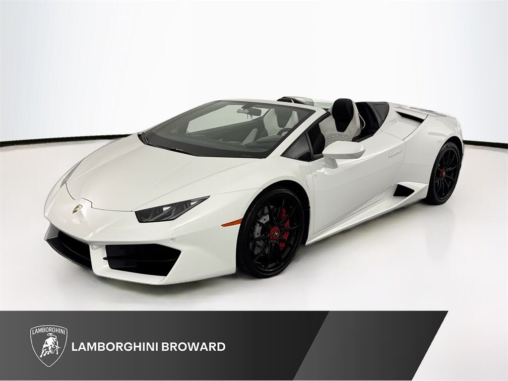 2019 Lamborghini Huracan LP 580-2 Spyder Convertible RWD