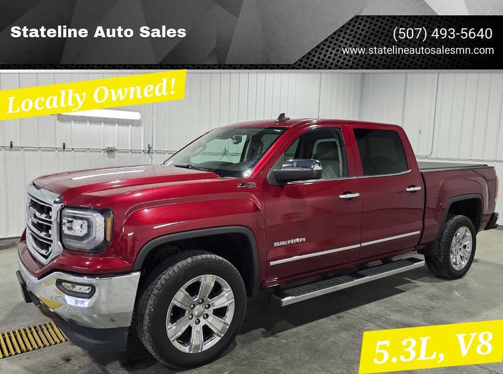 2018 GMC Sierra 1500 SLT Crew Cab 4WD