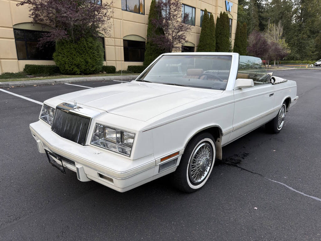 1983 Chrysler Le Baron Base Convertible