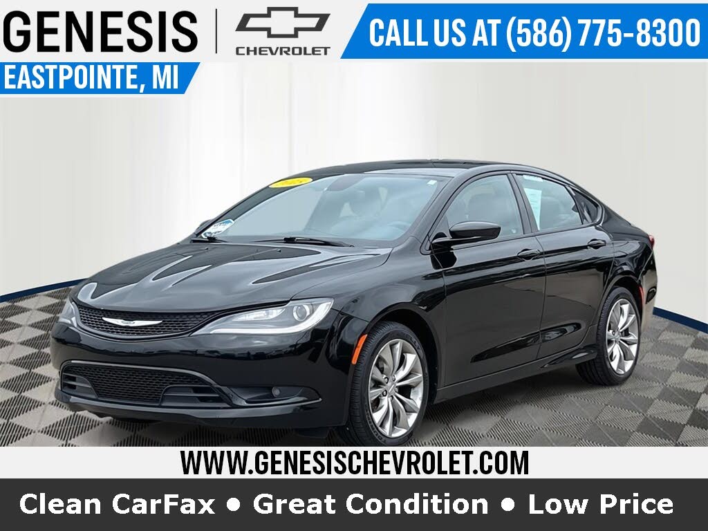 2015 Chrysler 200 S Sedan FWD